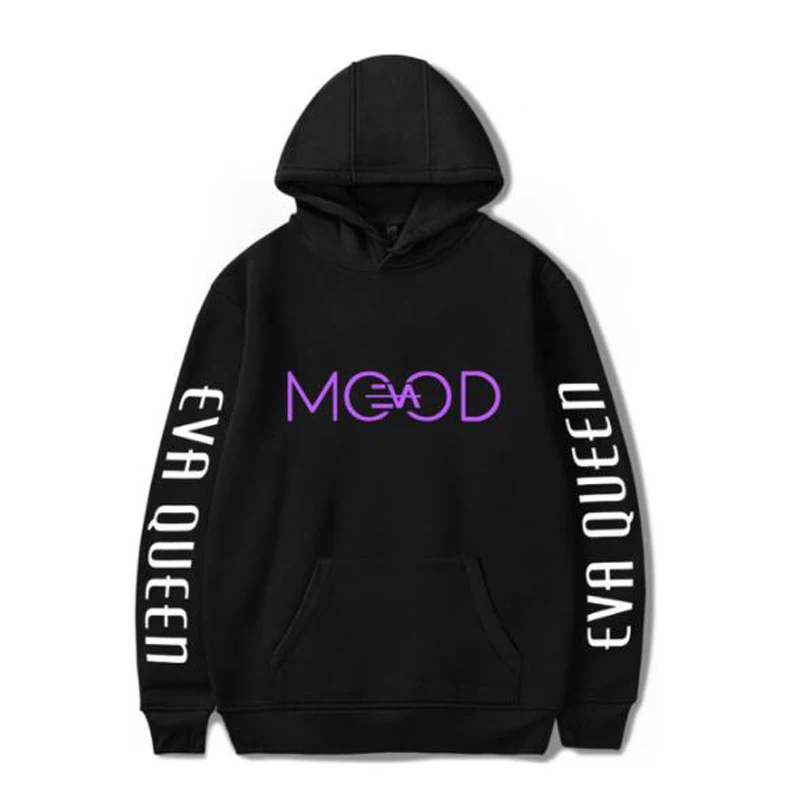 

Eva Queen Hoodies Men/women Funny Hip Hop Fashion Kawaii Sweatshirt Graphic Harajuku 90s Tumblr Hooded Streetwear