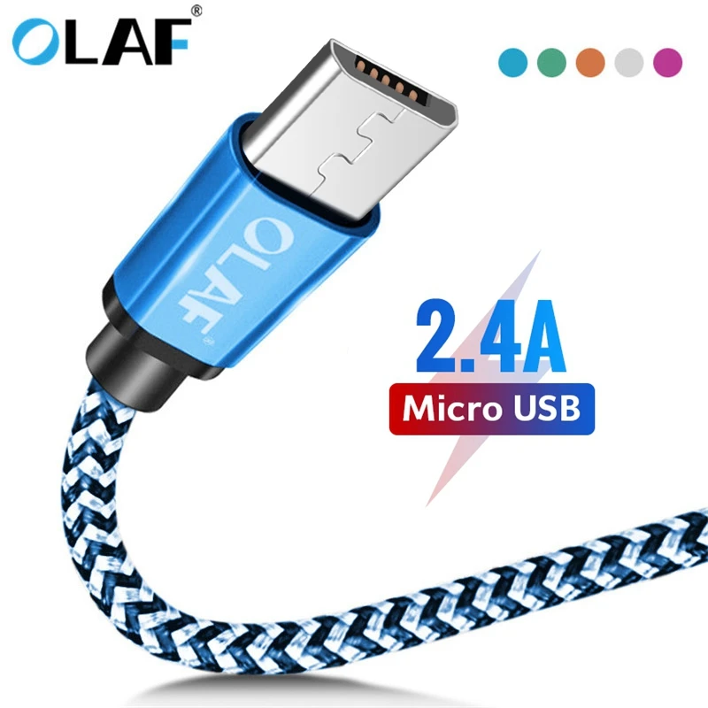Кабель микро USB OLAF кабель для быстрой зарядки и передачи данных Samsung S6 S7 Xiaomi 4X LG