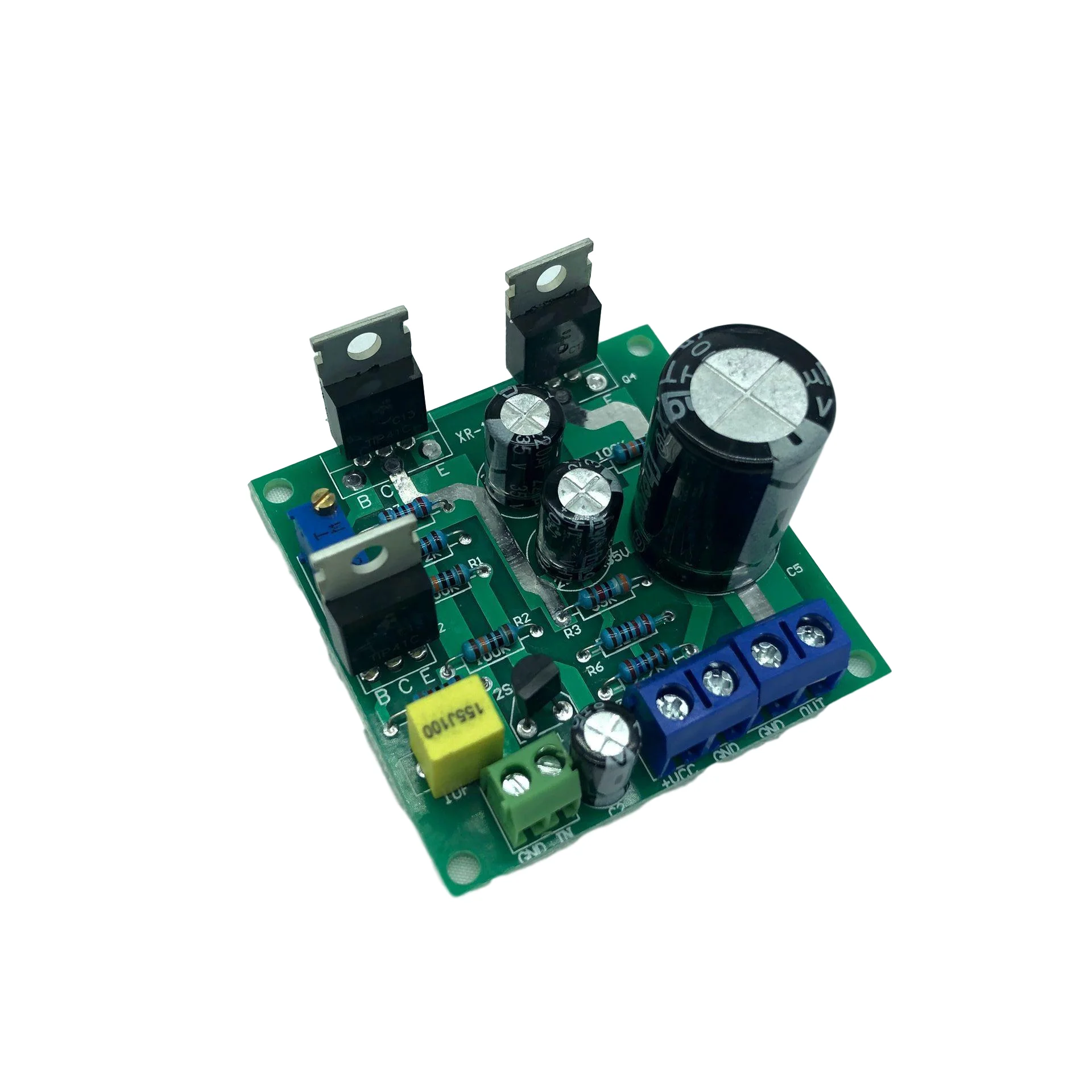 DC 12В-30В 24В Мини 1969 TIP41C 1 ch усилитель сборная плата чистый класс A Герметичный
