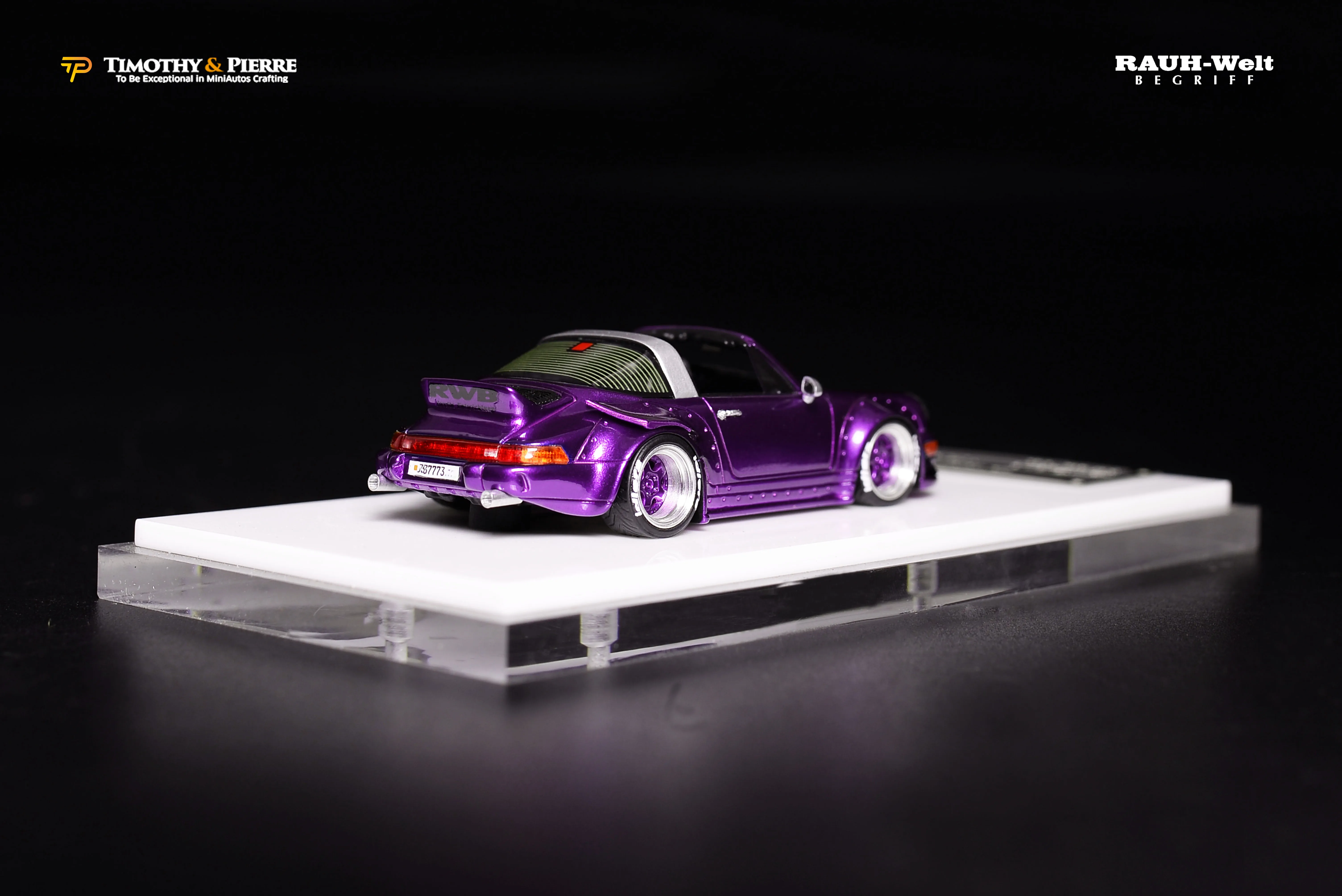 

TP 1:64 RWB 964 Singer Targa 911 Four Colors Resin Model Car Birthday Gifts And Collections Stock In December 2021