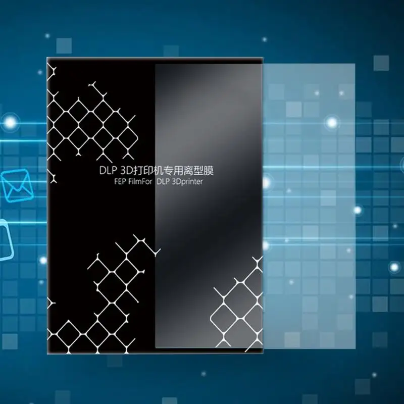 5 шт./компл. FEP пленка для ЖК 3D принтера гладкая поверхность высокая светильник