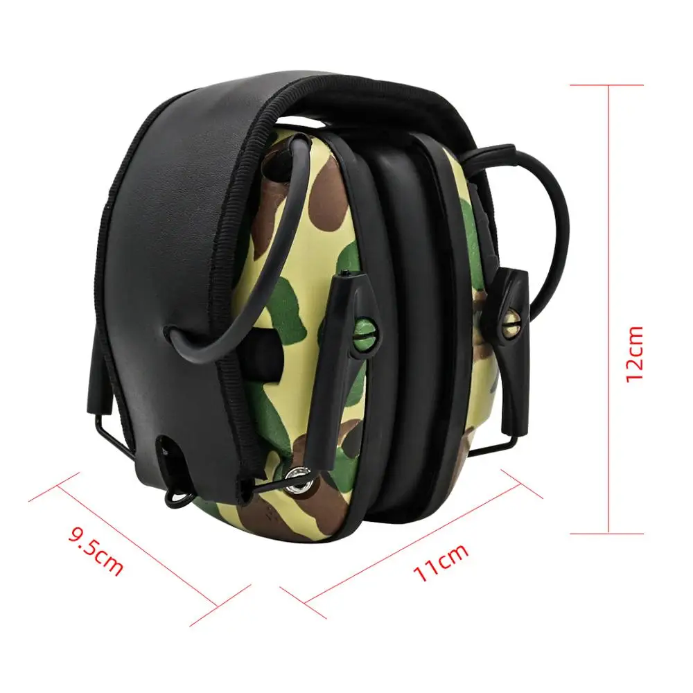 

Electronic Shooting Ear Protection Sound Amplification Noise Reduction Earmuffs Hunting Hearing Protecto Tactical Headset