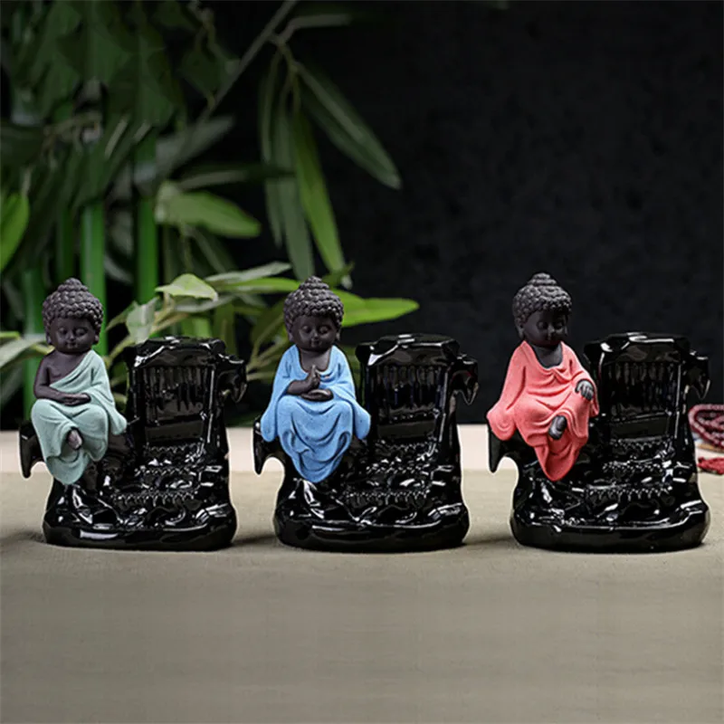 Керамическая курильница для ароматерапии с 10 конусами|Благовония и курильницы| |