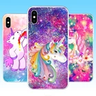 Для Wiko View 4 2 Go XL U Feel Lite Lenny 5 Tommy Sunny 3 Гарри 2 Чехол единорог Радуга защитный чехол Оболочка Чехол для телефона