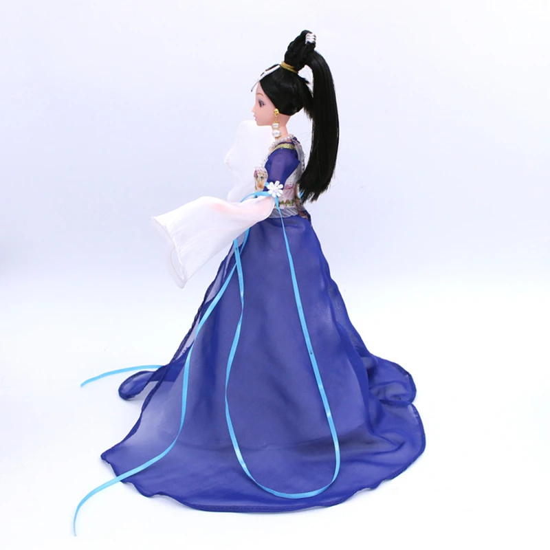 

30cm 1/6 BJD Doll Chinese Ancient Costume Dressup Doll Dress Girl DIY Make Up Toy Doll with Accessories for Girls Gift