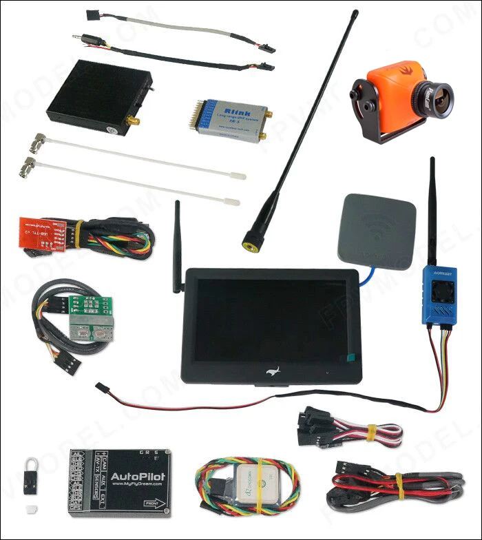 Комплекты FPV дальнего радиуса действия 50 км для фиксированных крыльев|helicopter electric