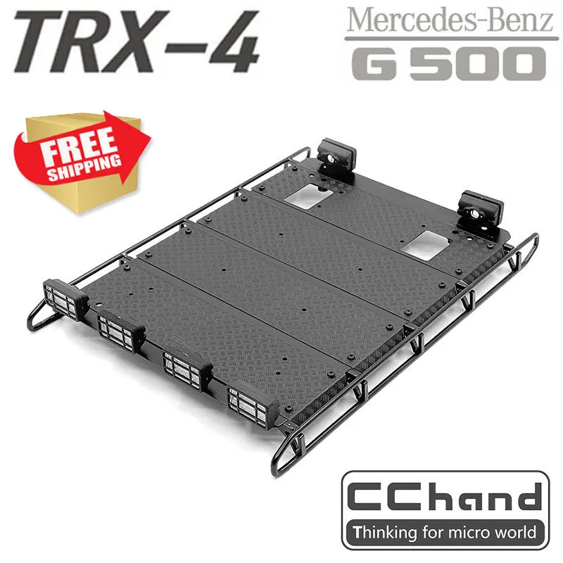 Детали для радиоуправляемых моделей металлическая багажная стойка G500 trax (с