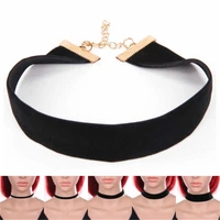 velvet retro black choker gothic ribbon goth adjustable charms vintage gothic necklace black velvet choker necklace for women