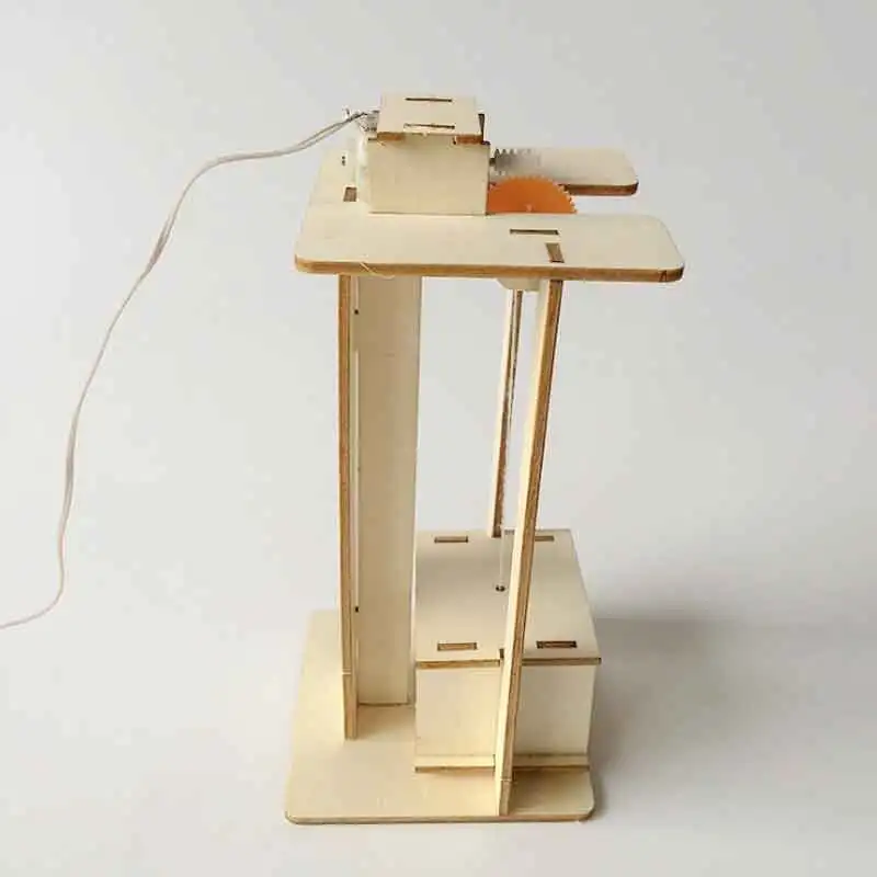 Saizhibaba Обучающие игрушки с функцией лифта сборные сделай сам электрическим