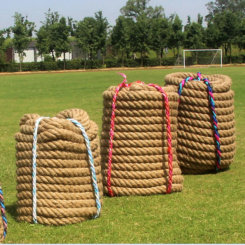 

φ 26 mm Tug of War Competition Rope for Adult and Kids Length 10M Outdoor Party Game Team Building Rope For 10 Person