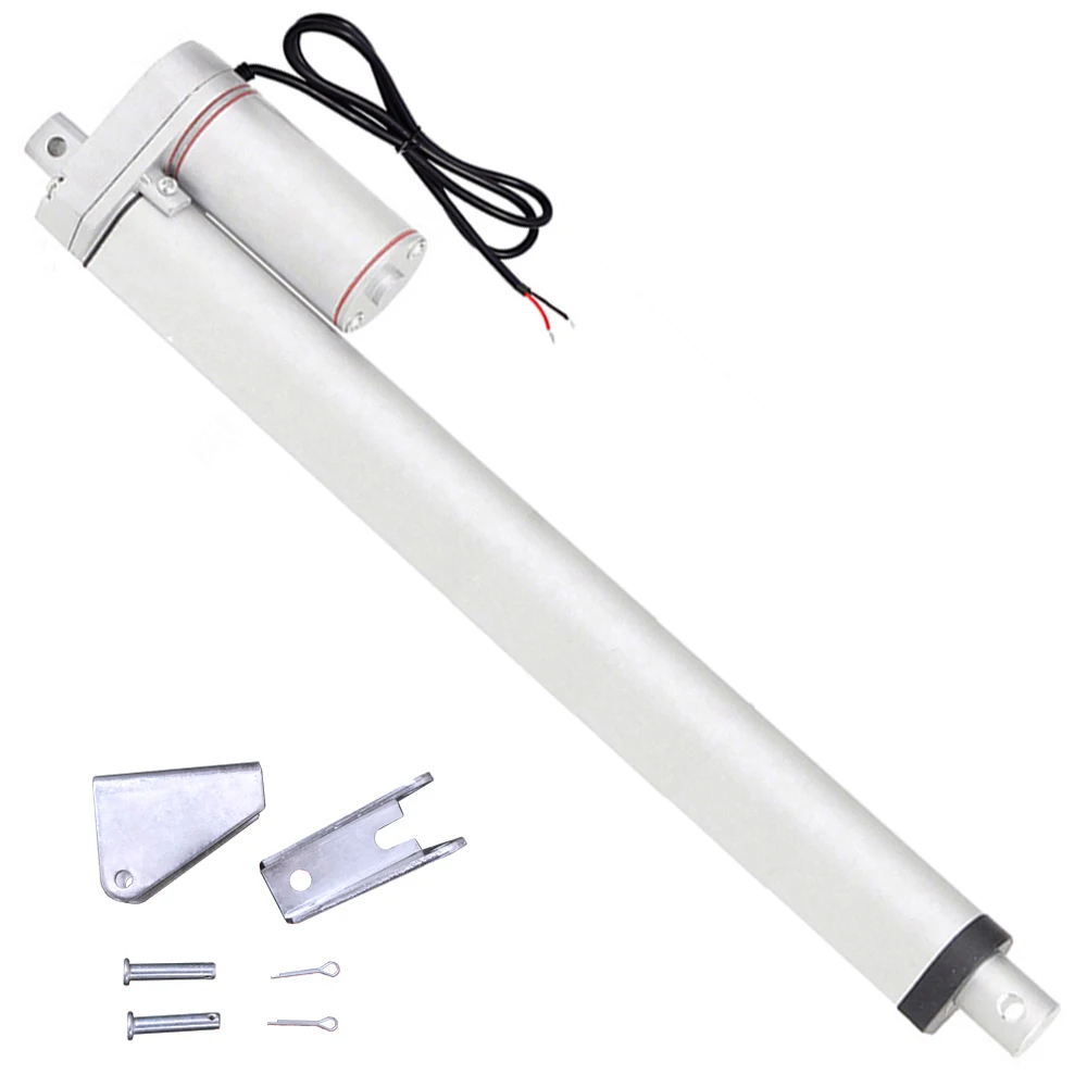 Многофункциональный линейный привод и монтажные кронштейны 400 мм/16 дюймов|motor