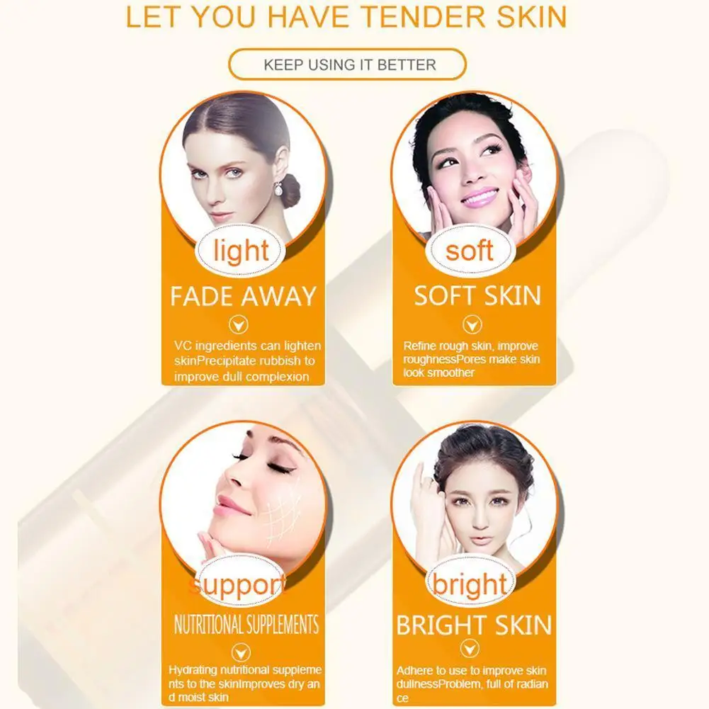 

Skin Care Products Vitamin C Essence VC Hyaluronic Firming Lines And Acid Fine Skin Essence Dark Moist Spots Fades Moisturi Y1D7
