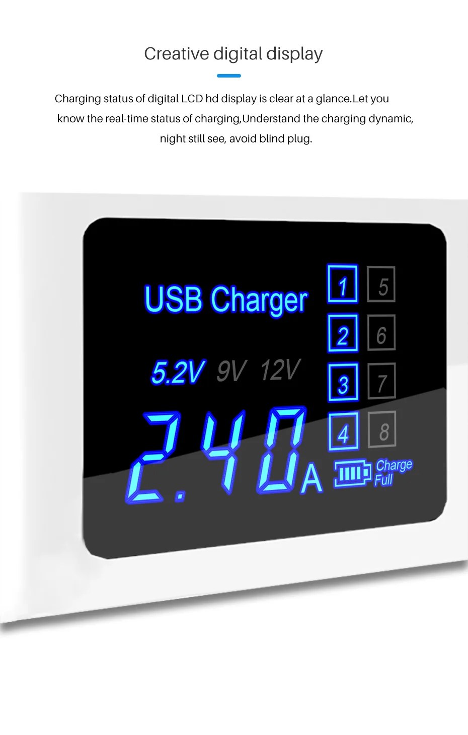 Подставка для телефона 4 порта USB зарядное устройство быстрозарядная станция концентратор умный рабочий стол разъём адаптера питания для телефона планшета Xiaomi samsung S9