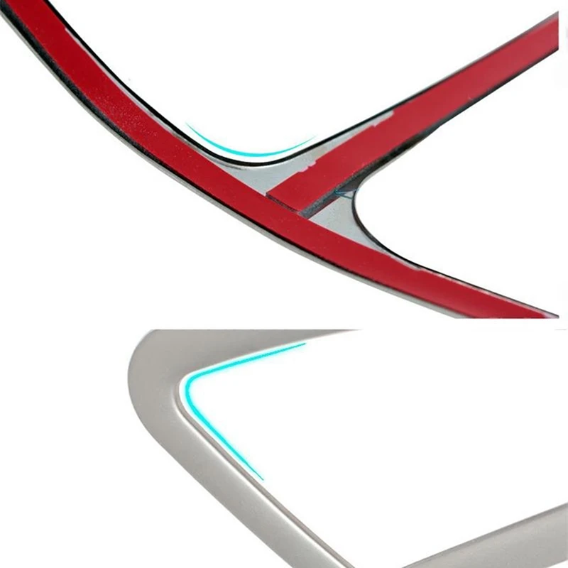 Автомобильный Стайлинг интерьер молдинг крыша лампа для чтения рамка украшение