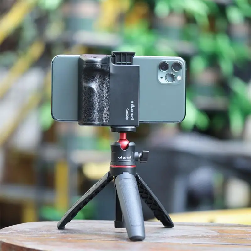 For CapGrip Mobile Phone Photography One-handed Aid Bluetooth Wireless Remote Control Camera Handle Tripod | Электроника