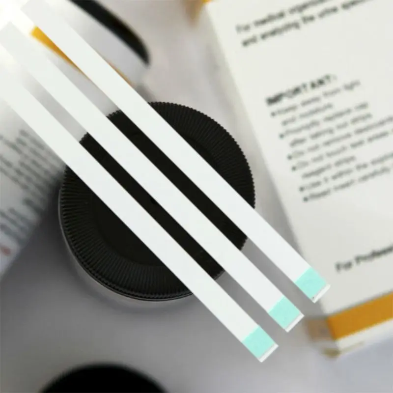 

100 strips URS-1G Glucose Urine Test Strip Reagent Strip For Urinalysis With Anti-VC Interference Ability