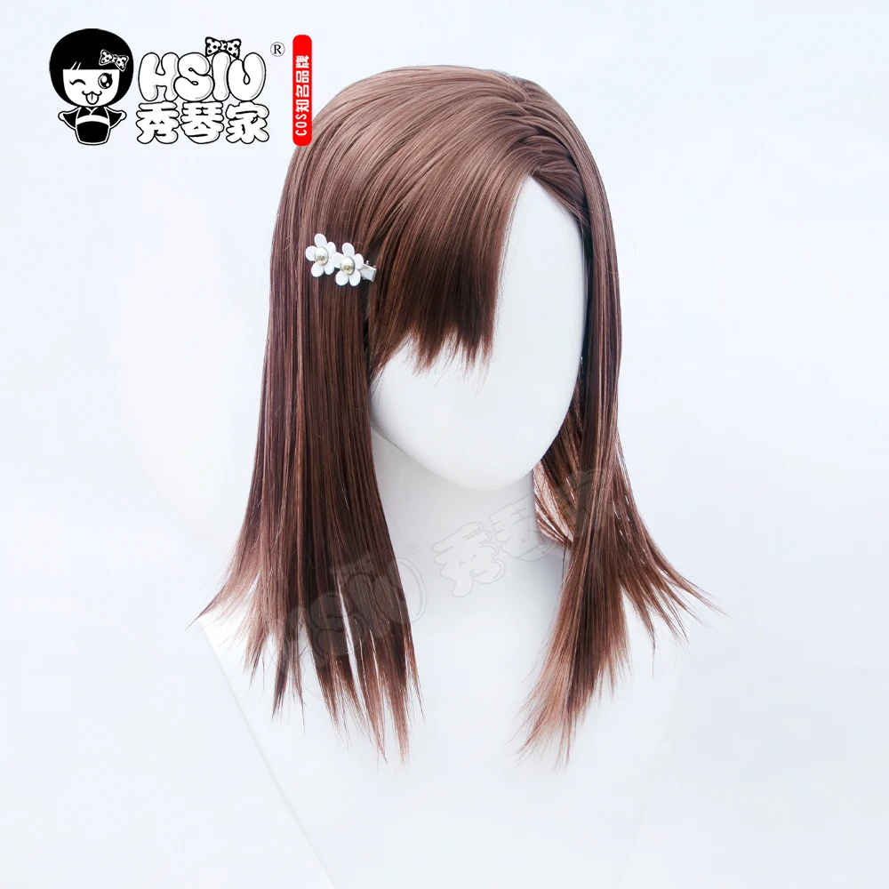 Парик для косплея HSIU Mikoto Misaka из аниме Toaru Kagaku без железного оружия