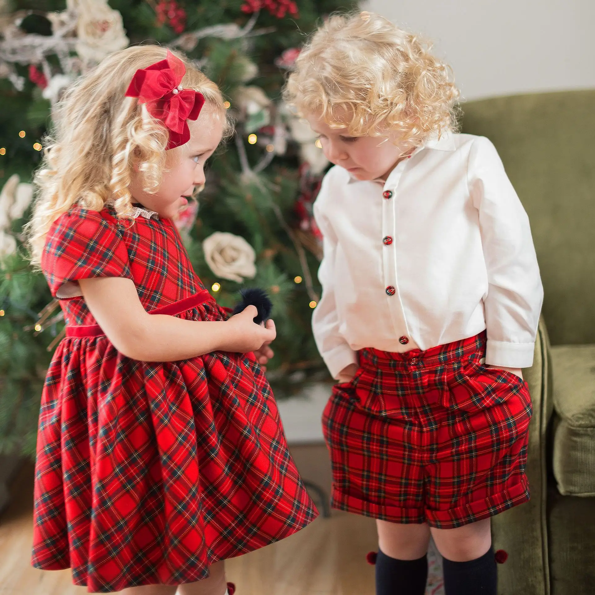 Испанское кружевное платье в клетку платья принцессы vestidos элегантные