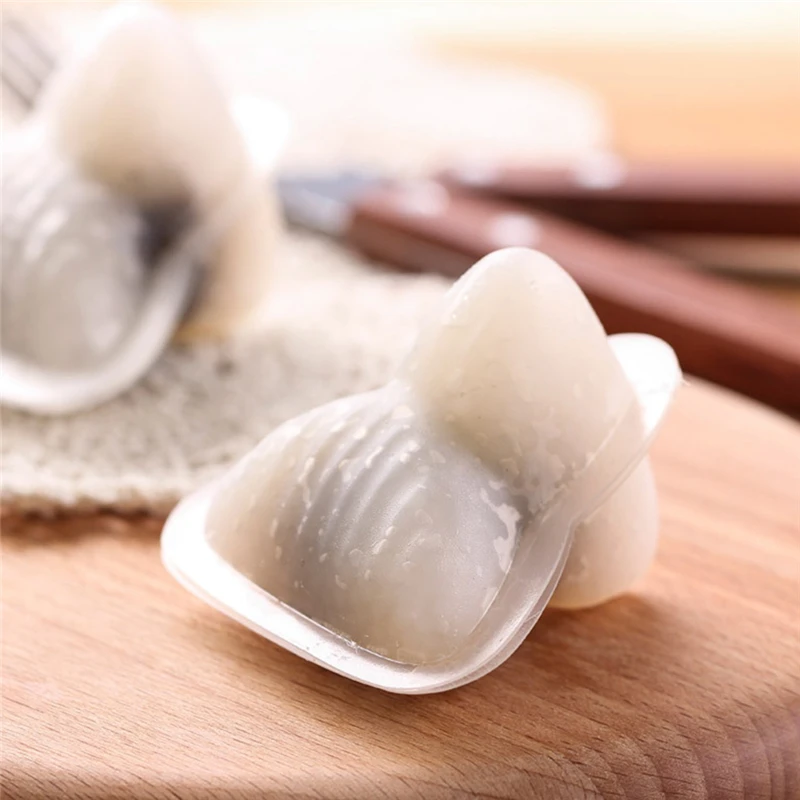 Пластиковая форма Crystal Zongzi треугольная для риса в суши машина бэнто