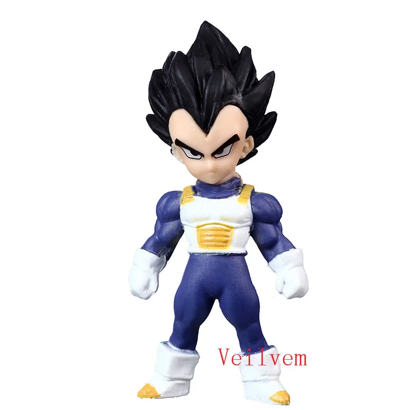 Dragon Ball Z Resurrection F Golden Frieza freeza морозильник против Гоку фигурка модель игрушки ПВХ Коллекционная кукла - Цвет: 8cm MINI size DRX26