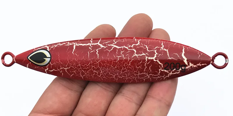 1 шт./партия 12cm200gknife джиггинг высококачественная металлическая наживка Вибрирующая приманка искусственная приманка свинцовая рыба - Цвет: 07