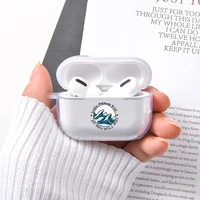 airpods pro case cover the great sea wave pattern clear soft case for airpods 3 bluetooth wireless earphone case charging box