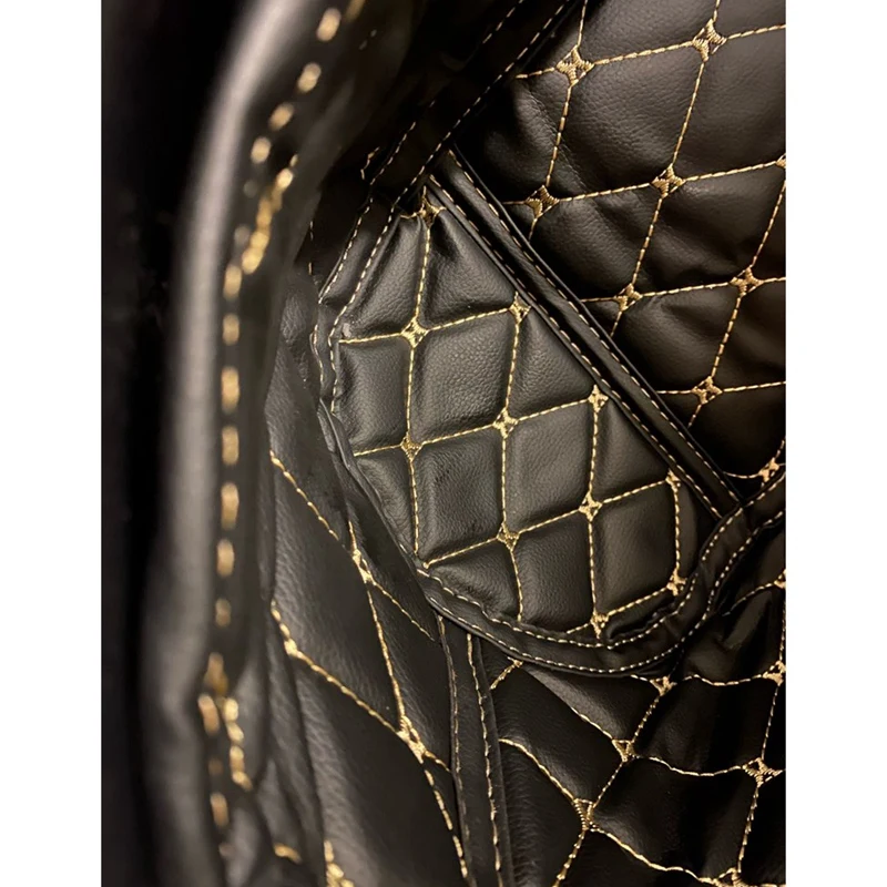 

Motorcycle PU Rear Trunk Cargo Liner Protector Seat Bucket Pad for Vespa(Italy) GTS300 Accessories