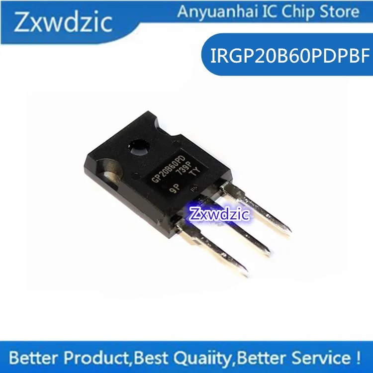 

10 шт. 100% новый импортный оригинальный IRGP20B60PD GP20B60PD IRGP20B60PDPBF TO-247 бтиз-трубка 22 А 600 в