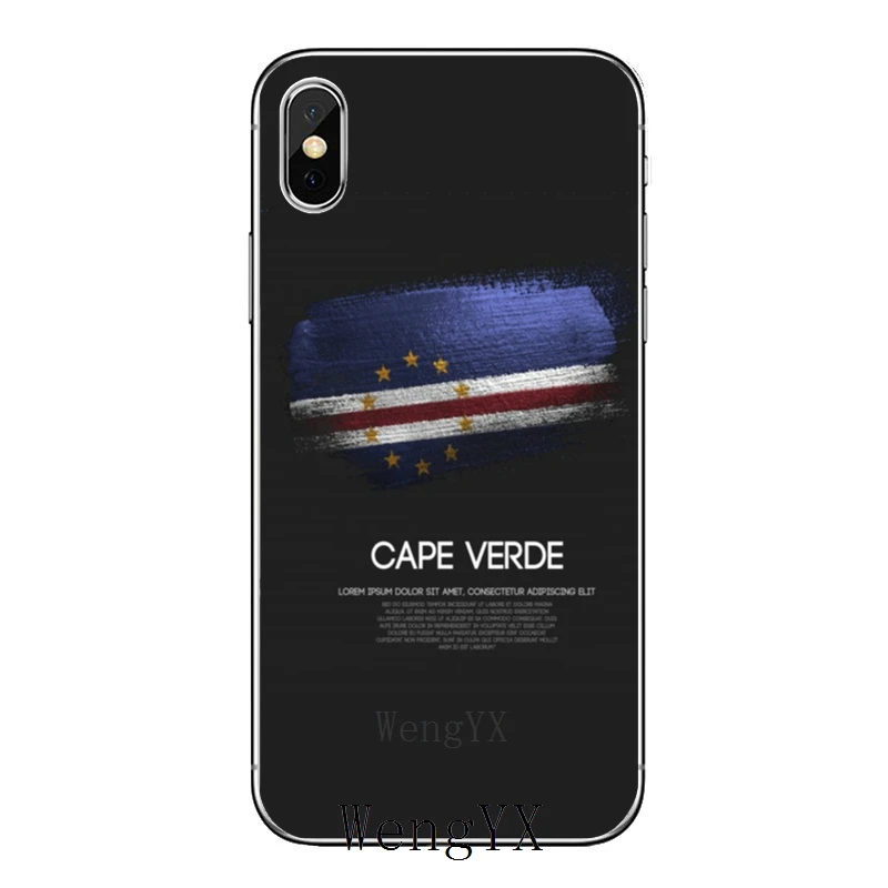 Кабо-Верде флаг для samsung Galaxy S10 Lite S9 S8 S7 S6 edge Plus S5 S4 примечание 9 8 5 4 мини-аксессуары чехол для телефона