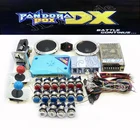 Набор для сборки аксессуаров для аркадного кабинета, 2 игрока, ящик для Пандоры DX Jamma версии 2992, игровой джойстик 33 мм, хромированный кнопочный приемник монет