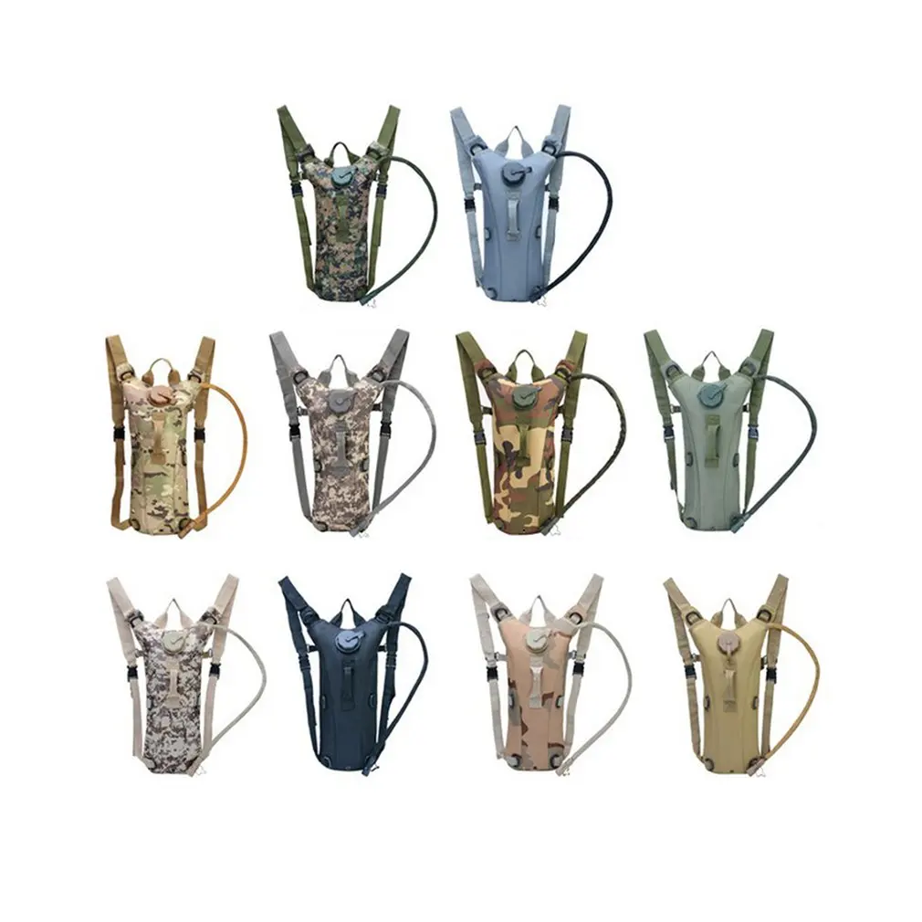 Water Bag Backpack Outdoor Military Camouflage Bicycle Riding Sports Water Bag 3L Liner Wild Tactical Backpack Water Bag hot