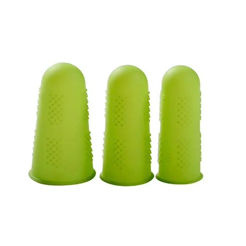 

Finger Protectors Protect Your Fingers Anti-Scald Cuts Silicone Finger Cots High Temperature Resistant Non-Slip Finger Cots