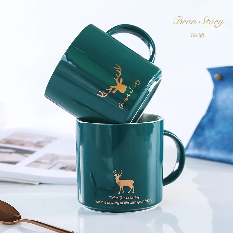 Кружка для кофе и молока в скандинавском стиле домашний декор Ins чашка воды Milu