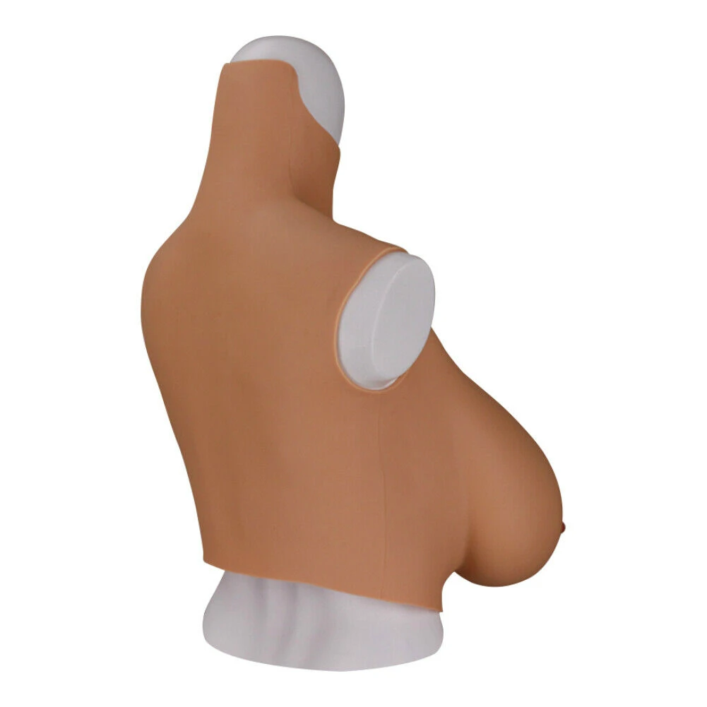 C\D Cup Breast Real Touch Imitation Breasts Pseudo Mother Cross-dressing Bust Fake Breast Silicone Transformation Fake Breast