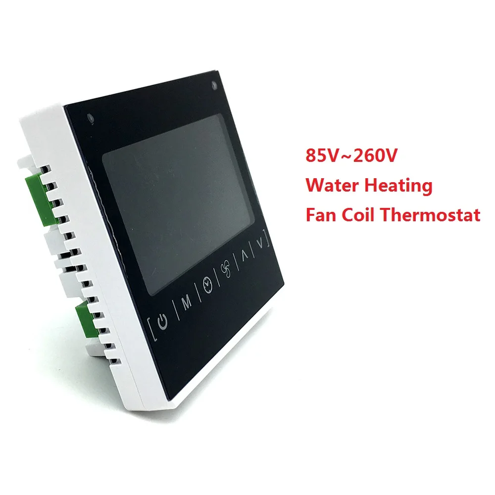water heating white 110 в 120 в 220 в цифровой жк-контроллер температуры программируемый термостат для теплого пола комнаты - Цвет: water heating white