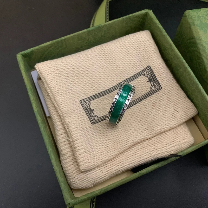 Кольцо из серебра Ag925 пробы роскошное Брендовое ювелирное изделие модное кольцо