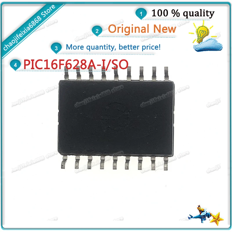 Новинка оригинал PIC16F628AISO SOP18 16F628A-I/SO PIC16F628A PIC16F628 SOP-18 5 шт.-10 шт./Лот! | Электронные