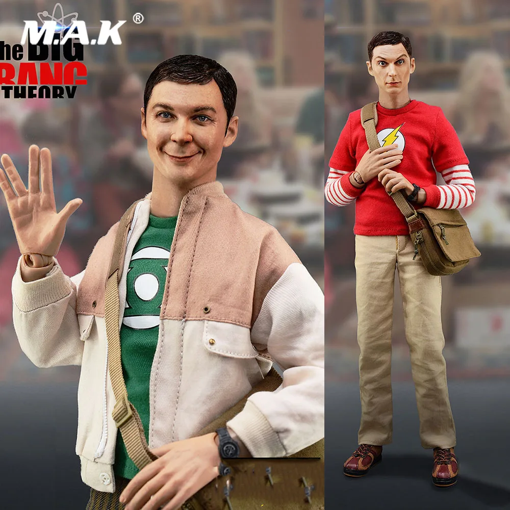 В наличии BBK06 1/6 весы полный набор Genius ученый Шелдон Lee Cooper фигурку с двойным