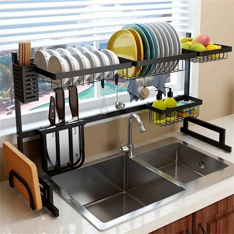 Принадлежности для посуды Cosas De Almacenaje из нержавеющей стали Mutfak Cuisine Cozinha Cocina Organizador