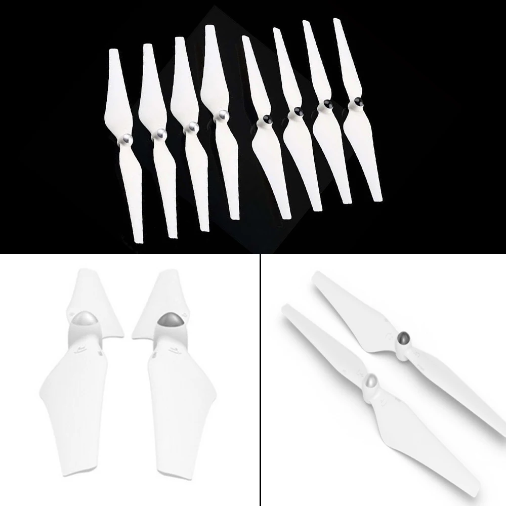 

4 Pairs / 8pcs 9450 Propellers for DJI Phantom 3/2 Drone 9.4 inch CW/CCW Prop Replacement Blade Propeller Self-Tightening Props