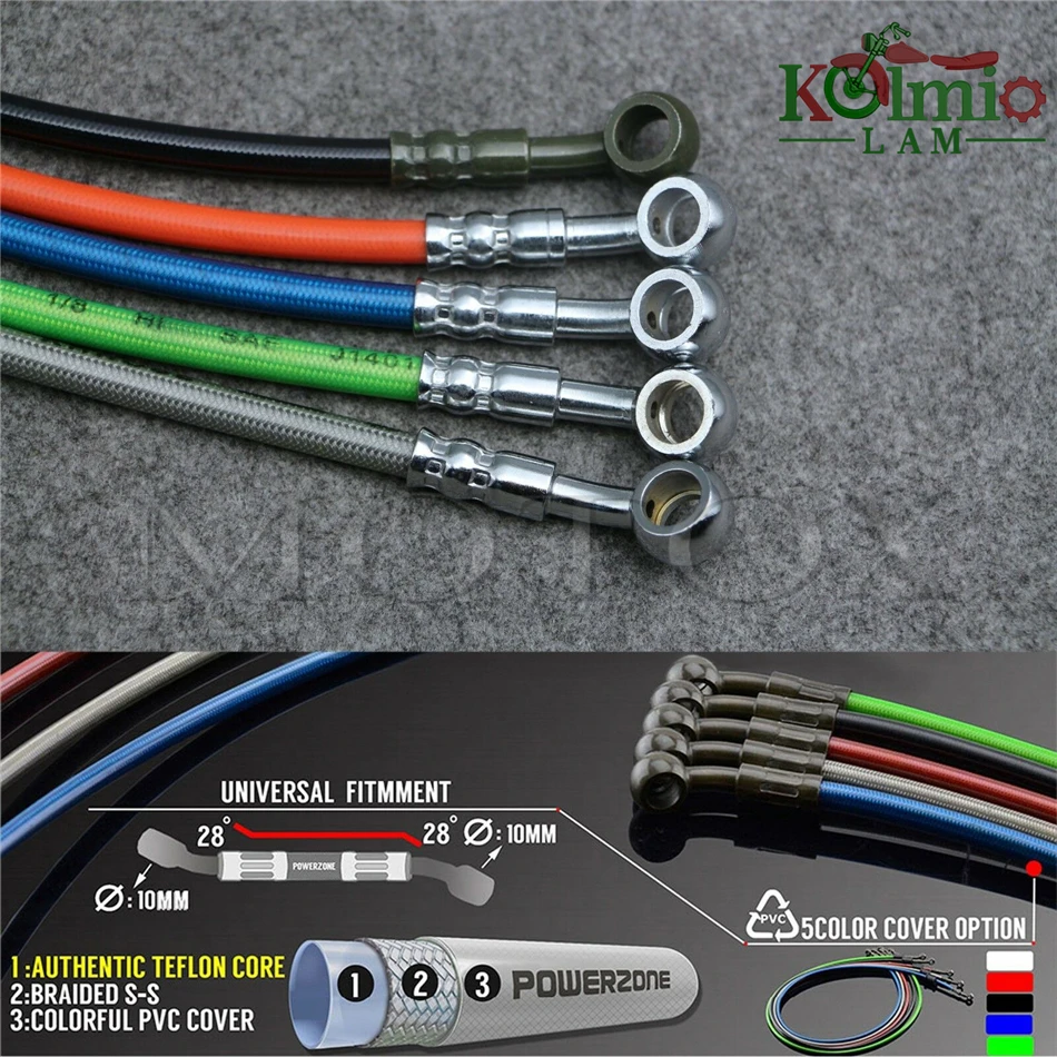 Гидравлический усиленный тормозной шланг сцепления для мотоцикла подходит