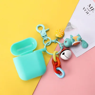 BVR-12 Модные брелки милые Kawaii Сквиртл Пикачу брелок кольцо аниме карманные монстры брелок кулон - Цвет: BVR-12