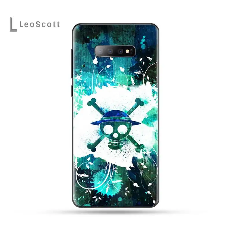 

One Piece Luffy Anime Tempered Phone Case For Samsung S6 S7 edge S8 S9 S10 e plus A10 A50 A70 note8 J7 2017