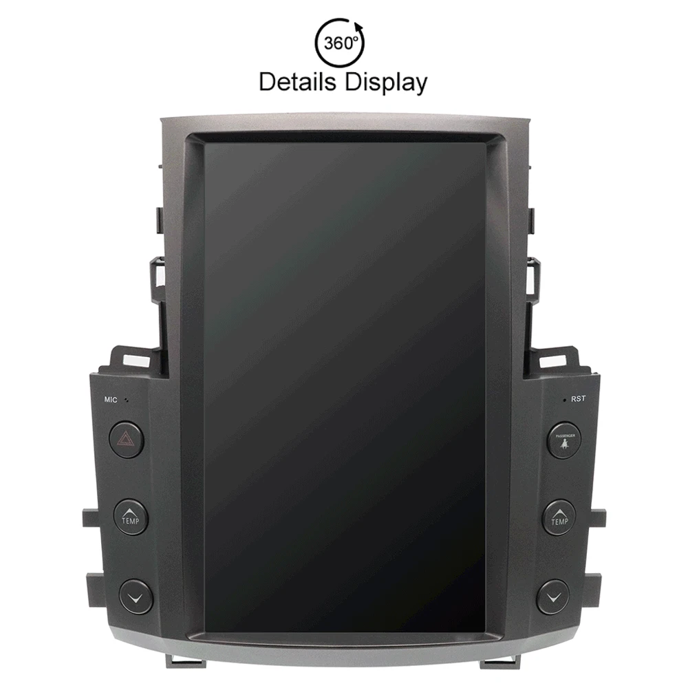 13," Встроенный carplay Android 8,1 4 Гб+ 32 ГБ Автомобильный мультимедийный радио плеер для Lexus LX570 2007- gps навигация без DVD плеера
