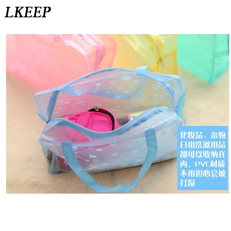 

Women Cosmetic Bag Travel Package Household Toiletries Multifunction Bag Bathing Waterproof Pouch Organizer Makeup Bag