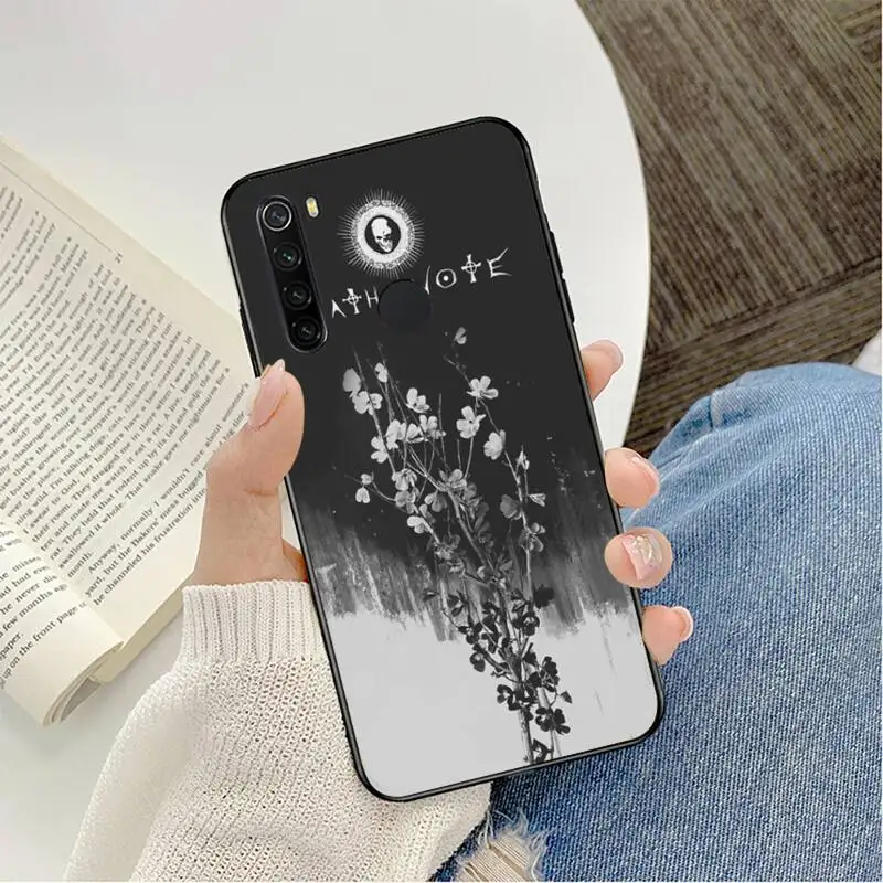 Чехол для телефона с рисунком манги тетрадь смерти чехол s Redmi Note 8Pro 8T 6Pro 6A 9 8 7 7A note 5