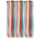 Накладные волосы Maelove для женщин, 1-5 шт., 22 дюйма, радужные розовые синтетические пряди на заколках