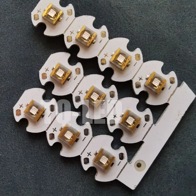 3W Semiled 420-430nm UV High Power Led with 10mm Aluminum PCB