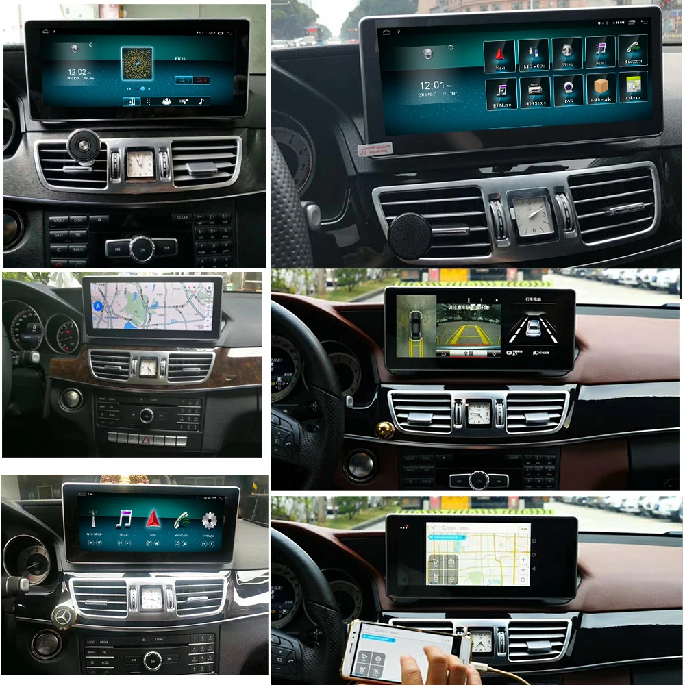 Автомобильный мультимедийный плеер стерео GPS DVD Радио Навигация Android экран для