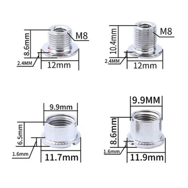 5 шт./компл. велосипедная пластина зубные винты для горных велосипедов